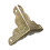 (Silver) 30Pcs Elegant Decorative Corner Protectors Brackets Edge Cover Rattan Pattern 3 Colors 7