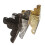 (Silver) 30Pcs Elegant Decorative Corner Protectors Brackets Edge Cover Rattan Pattern 3 Colors 3
