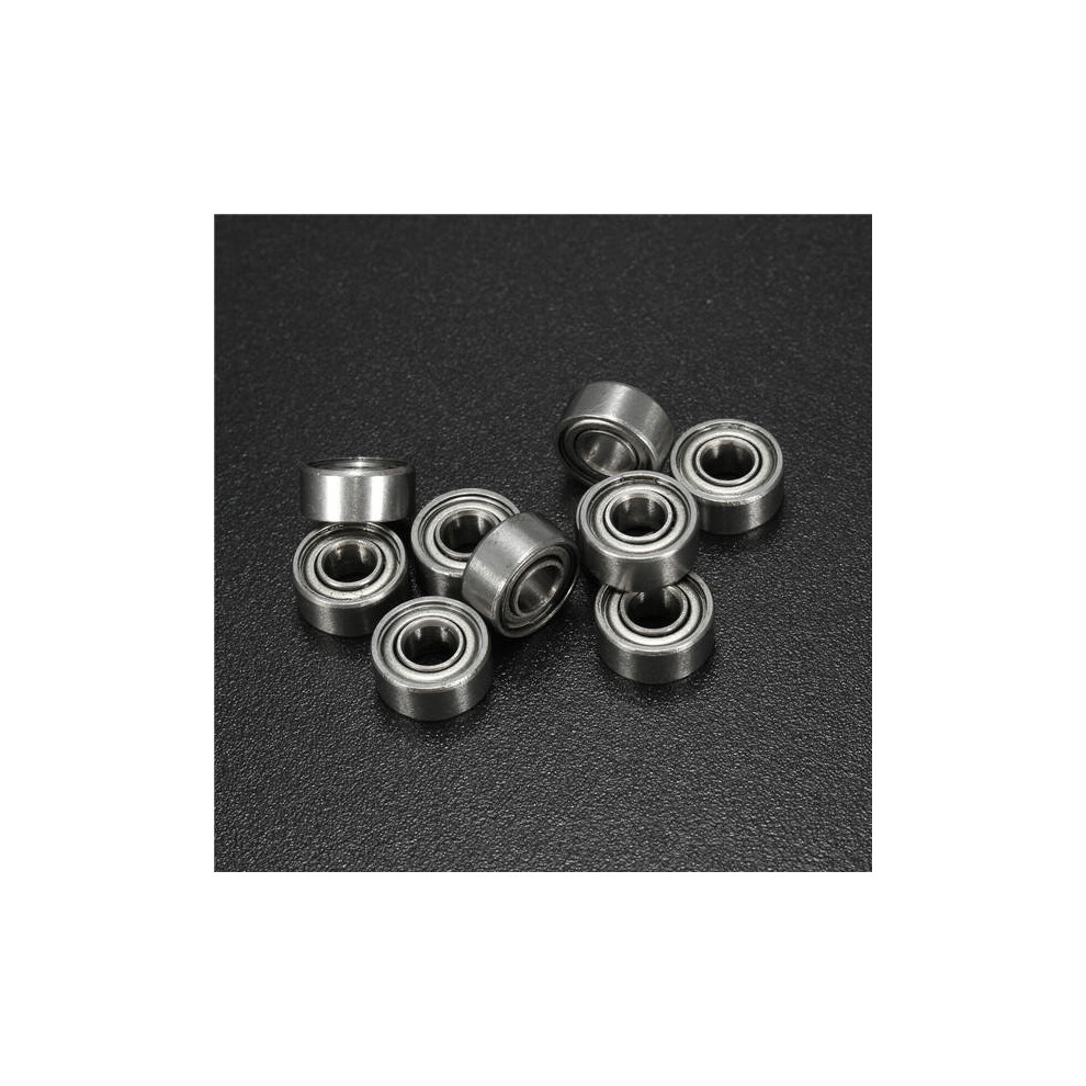 10Pcs 4X9x4mm Ball Bearings Metal Double Shielded Miniature Ball Bearing 3654659391681