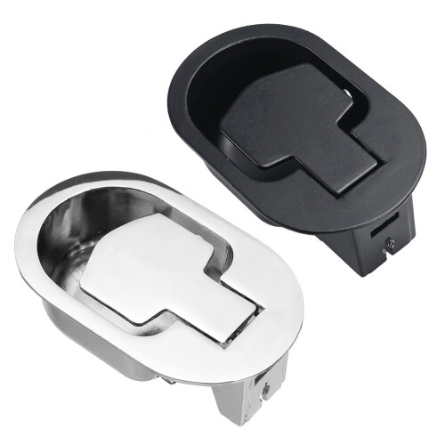 (Chrome) 2x Sofa Handle For Suite Recliner Release Chair Settee Couch Cable Part Adjuster 2