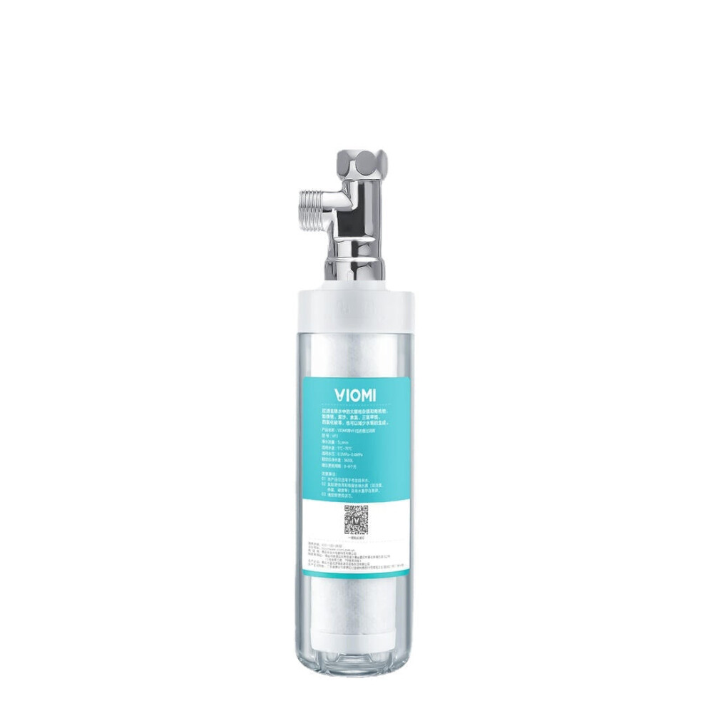 3 In 1 Pre-filter Pipe Connection Water Filter 5L/min Flow Rate for Kitchen Bathroom Transparent