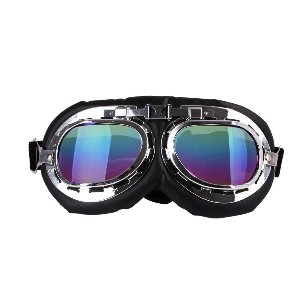 Greenzech (Colorful) Uv Protection Dog Sunglasses Large Glasses Eyewear Foldable Sun-Resistant Goggles