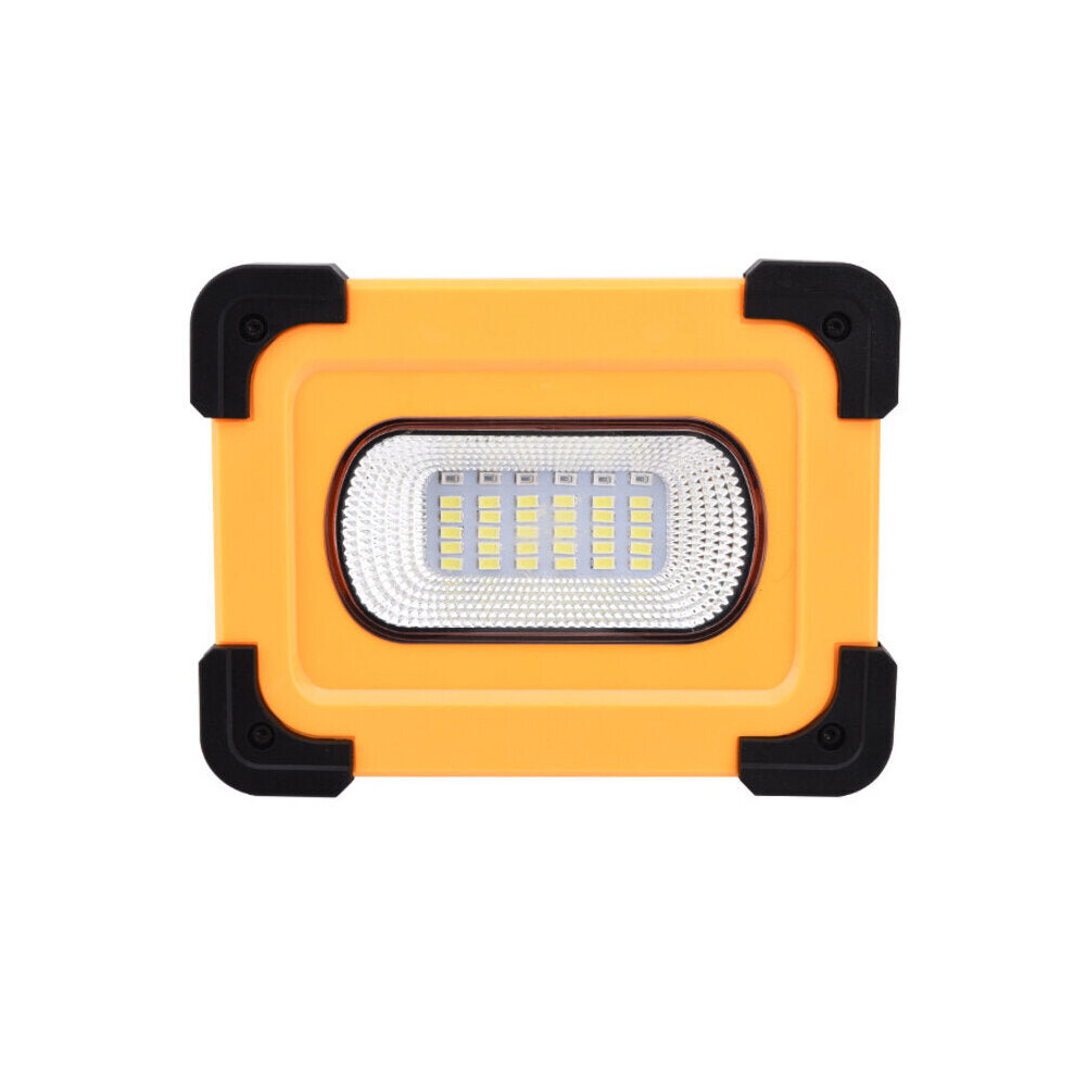 (A) USB Solar Charging Camping Light Waterproof 4 Modes 180 Handle Adjustable Spotlight Searchlight Emergency Lantern