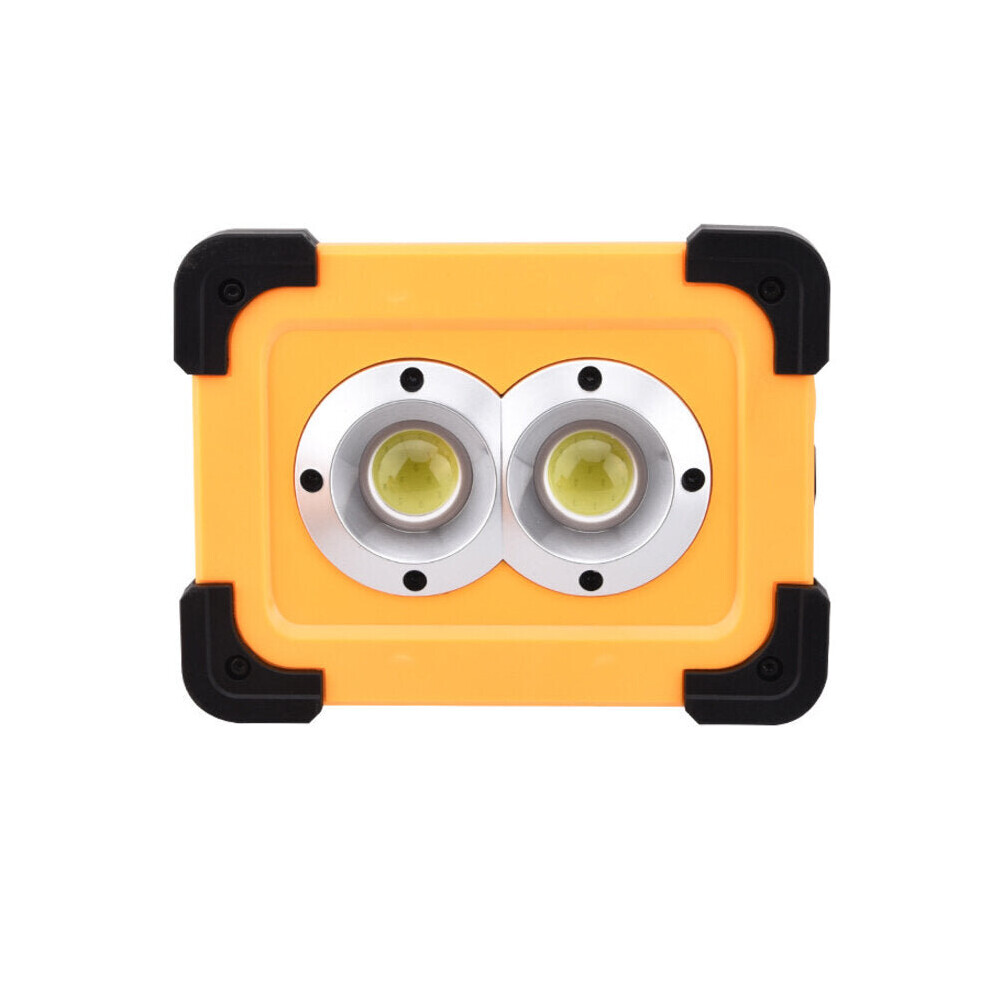 (B) USB Solar Charging Camping Light Waterproof 4 Modes 180 Handle Adjustable Spotlight Searchlight Emergency Lantern