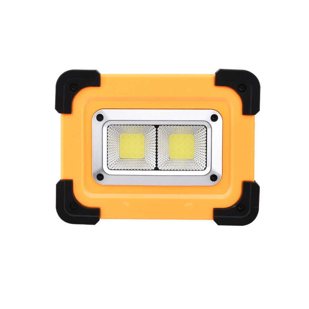 (C) USB Solar Charging Camping Light Waterproof 4 Modes 180 Handle Adjustable Spotlight Searchlight Emergency Lantern