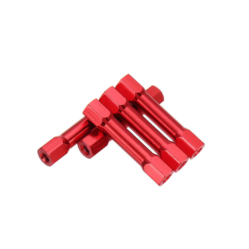 (Black) 10Pcs M3 37Mm Hex Standoff Hexagon Studs Aluminum Alloy Multicolor For Pcb 3654659467256