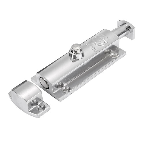 Zinc Alloy Chrome Plated Security Door Bolt Lock Open Type Window Button 1