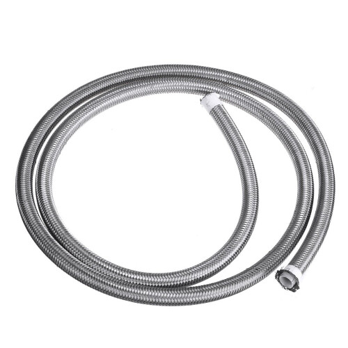 GreenZech (AN6) Fuel Hose Oil Gas Line PTFE Stainless Steel Braided