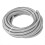 GreenZech (Black, AN8) 20FT Fuel Hose Oil Gas Line Nylon Stainless Steel Braided Silver Black 5