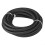 GreenZech (Black, AN8) 20FT Fuel Hose Oil Gas Line Nylon Stainless Steel Braided Silver Black 2