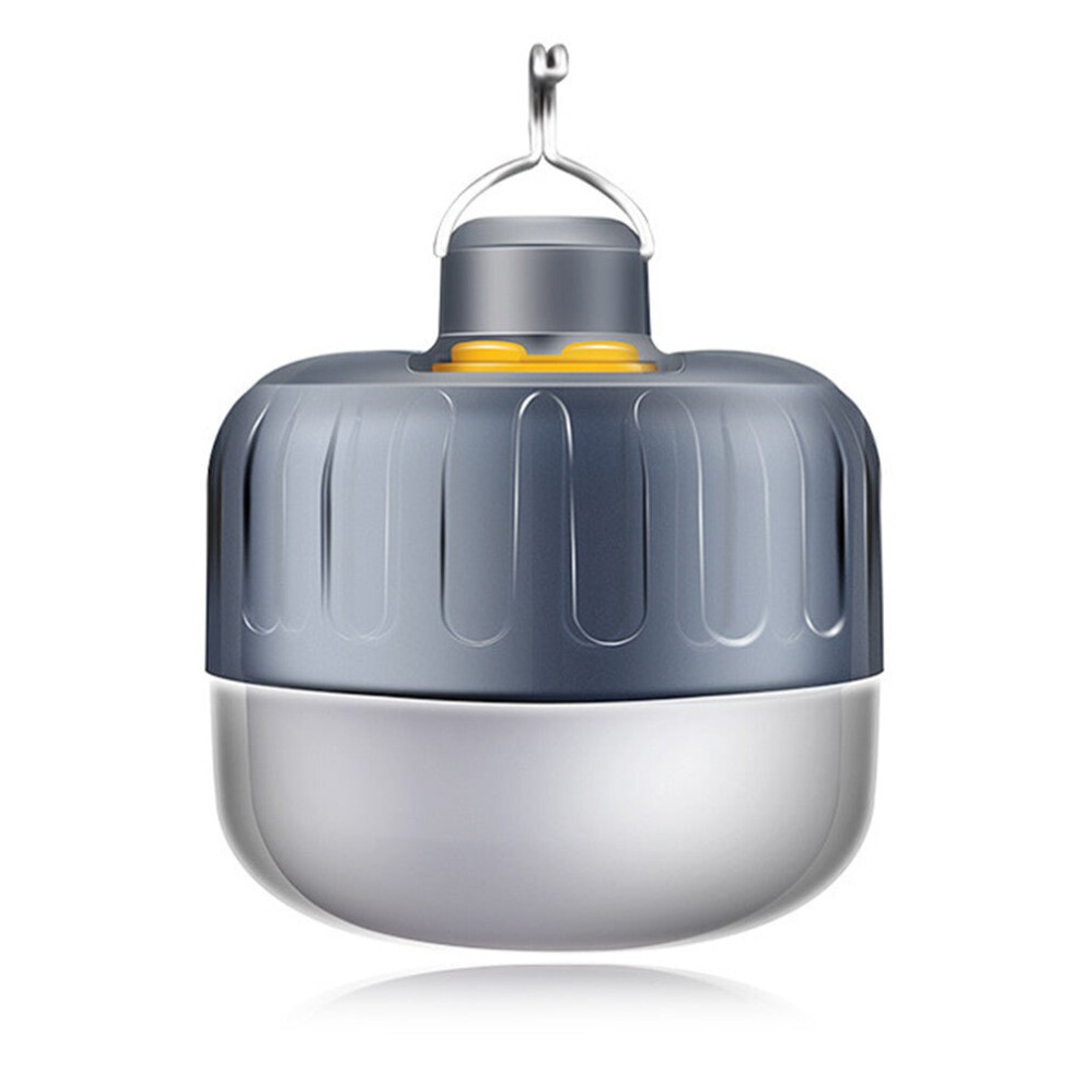 (L) Portable Camping Lantern IPX6 Waterproof Rechargeable Tent