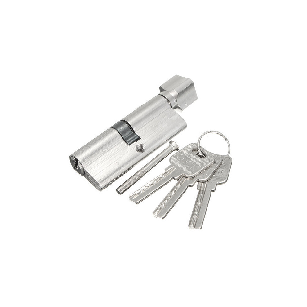 Aluminum Home Safety Lock Cylinder Door Cabinet Lock With 3 Keys