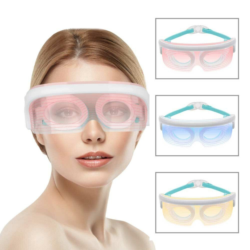 Greenzech Eye Massager Spectrometer Hot Compress Mask Rejuvenation Anti-Wrinkles Tightening Care