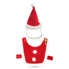 (Set) Christmas Pet Coldproof Cloak Costume Clothes For Christmas Parties Christmas Costume Funny Pet Cat Party Cosplay Apparel Clothing