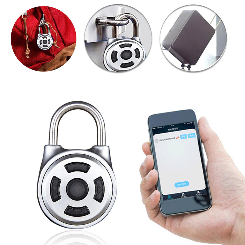 App Intelligent Password Lock Android Ios App Unlock Anti-Theft Security Combination Padlock Indoor 3654659196415