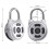APP Intelligent Password Lock Android iOS APP Unlock Anti-Theft Security Combination Padlock Indoor 12