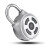 APP Intelligent Password Lock Android iOS APP Unlock Anti-Theft Security Combination Padlock Indoor 8