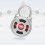 APP Intelligent Password Lock Android iOS APP Unlock Anti-Theft Security Combination Padlock Indoor 4