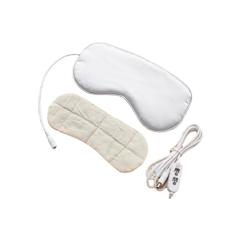 (#4) Electrical USB Sleep Mask Temperature Control Heat Steam Eye Patch Night Sleeping