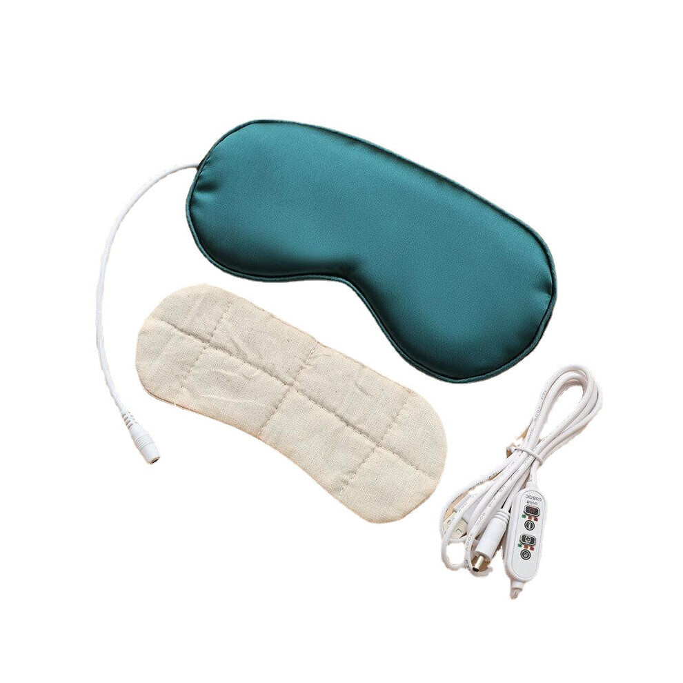 (#5) Electrical USB Sleep Mask Temperature Control Heat Steam Eye Patch Night Sleeping