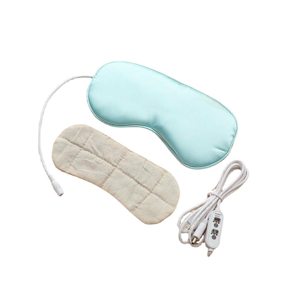 (#6) Electrical USB Sleep Mask Temperature Control Heat Steam Eye Patch Night Sleeping