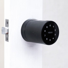 Smart Door Lock Bluetooth Lock Cylinder Fingerprint Password Lock Intelligent Lock IP55 Weatherproofing