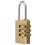 Heavy Security 3 Digit Brass Code Combination Padlock Luggage Gym Locker Toolbox Lock 3