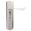 Polished Door Handle Front Back Lever Lock Cylinder Dual Latch with Keys 5