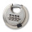 Security 4 Digit Combination Disc Padlock Steel Alloy Heavy Duty Hardened Door Lock 3