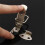 4PCS Case Box Chest Spring Stainless Tone Lock Toggle Latch Catch Clasp 9
