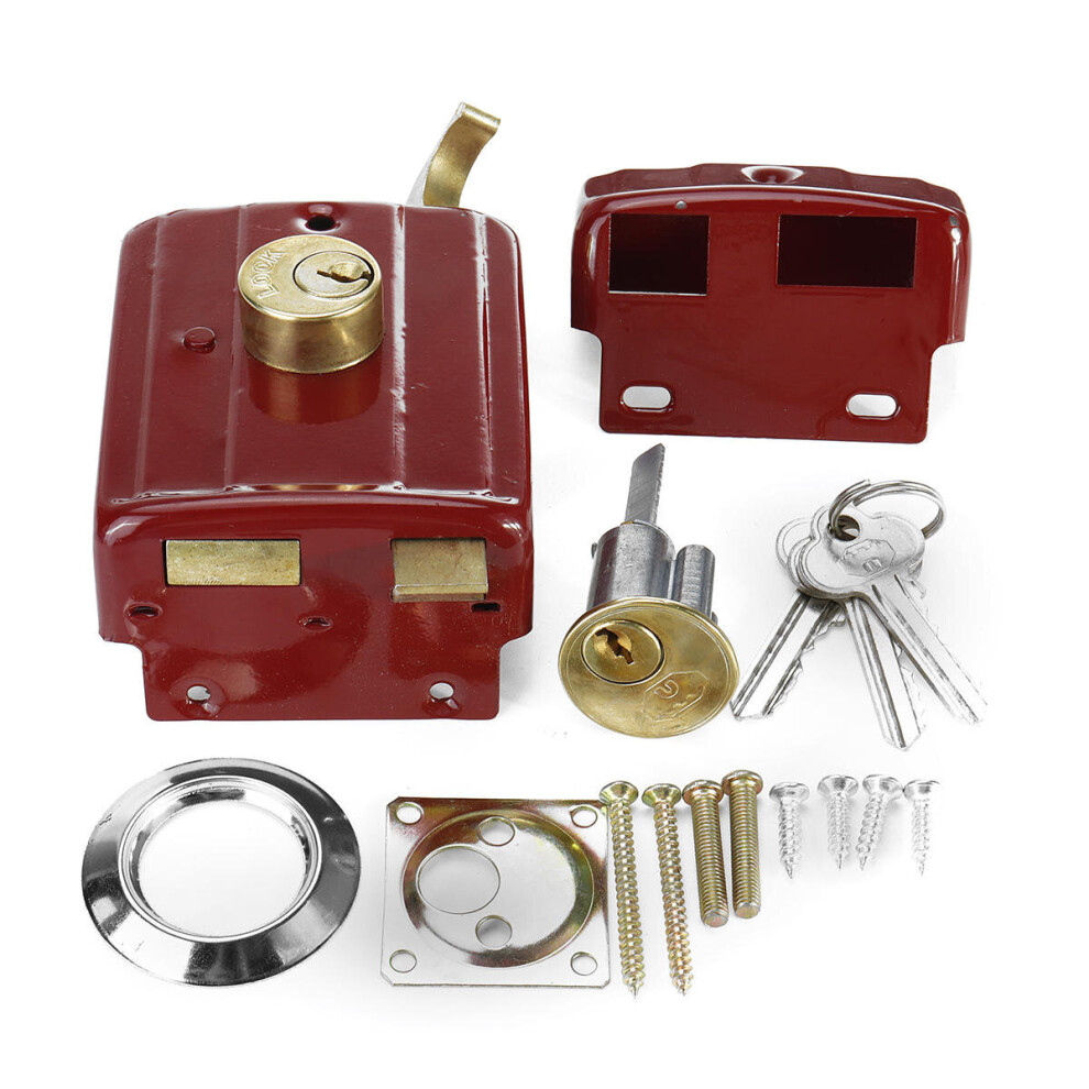 Heavy Duty Lock Security Door Lock Dead Bolt Lock With 3 Keys For Front Door 3654659084828