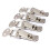 4PCS Case Box Chest Spring Stainless Tone Lock Toggle Latch Catch Clasp 10