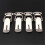 4PCS Case Box Chest Spring Stainless Tone Lock Toggle Latch Catch Clasp 1