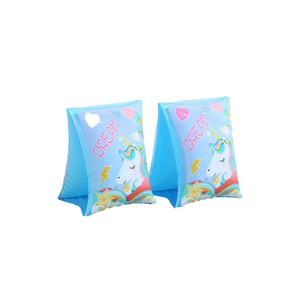 (unicorn) Inflatable Baby Swimming Ring Float Armbands Life Jacket for Kids Infant Pool