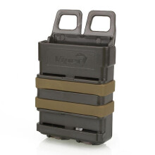 (Army Green) Hunting Tactical Fast Mag Attach Belt Magazine Pouch 5.56 Molle Holster
