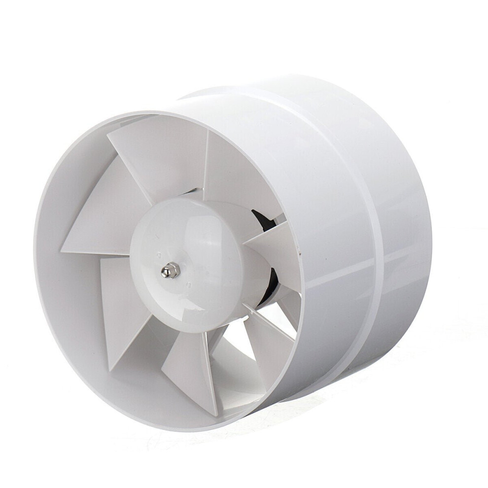 (6 inches) Exhaust Fan Wall Window Kitchen Toilet Bathroom Pipe Duct