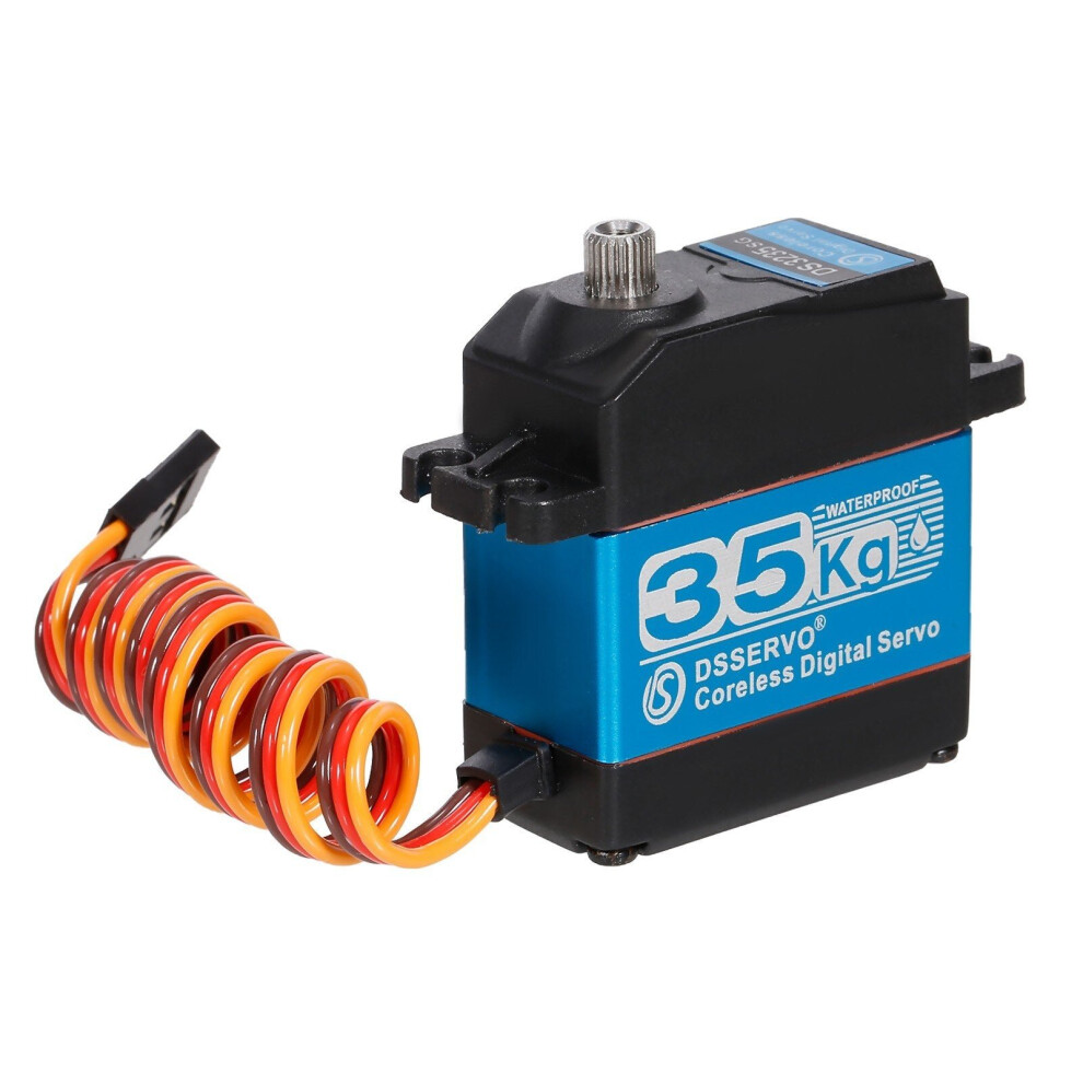 35KG Servo IP66 Waterproof High Torque Digital Servo for 1/10 1/8 RC Car RC Crawler Robot RC Boat-image-OPC-P9NHNS2-NEW