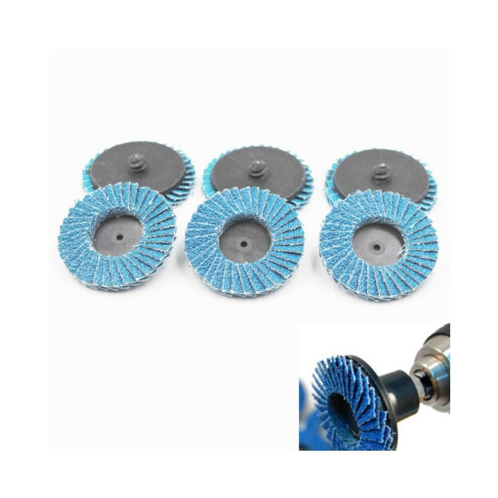 50mm Grinding Wheel Torque Sand Disc 80 Grit Flat Disc Pneumatic Polishing Tool