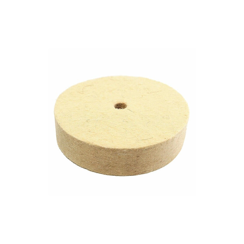 4 Inch 100mm Polishing Buffing Wheel Wool Felt Polisher Disc Pad