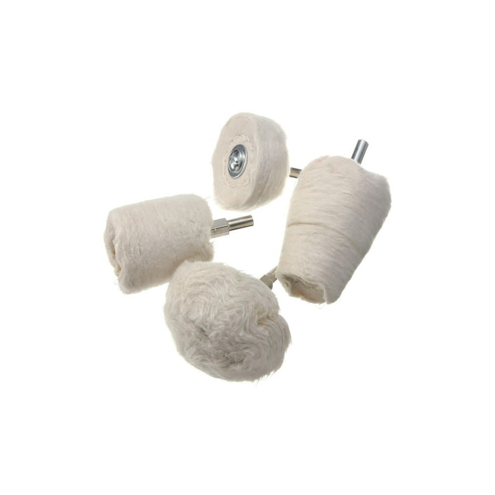 4Pcs Polishing Buffing Pad Mop Wheel 40-70Mm Polishing Tool 3654659419255