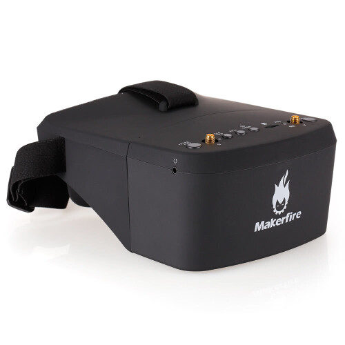 5.8G 40CH Dual Receiver Double Antenna FPV Goggles 2
