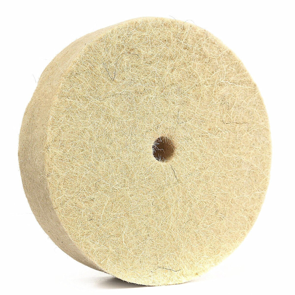 6 Inch 150mm Polishing Buffing Wheel Wool Felt Polisher Disc Pad