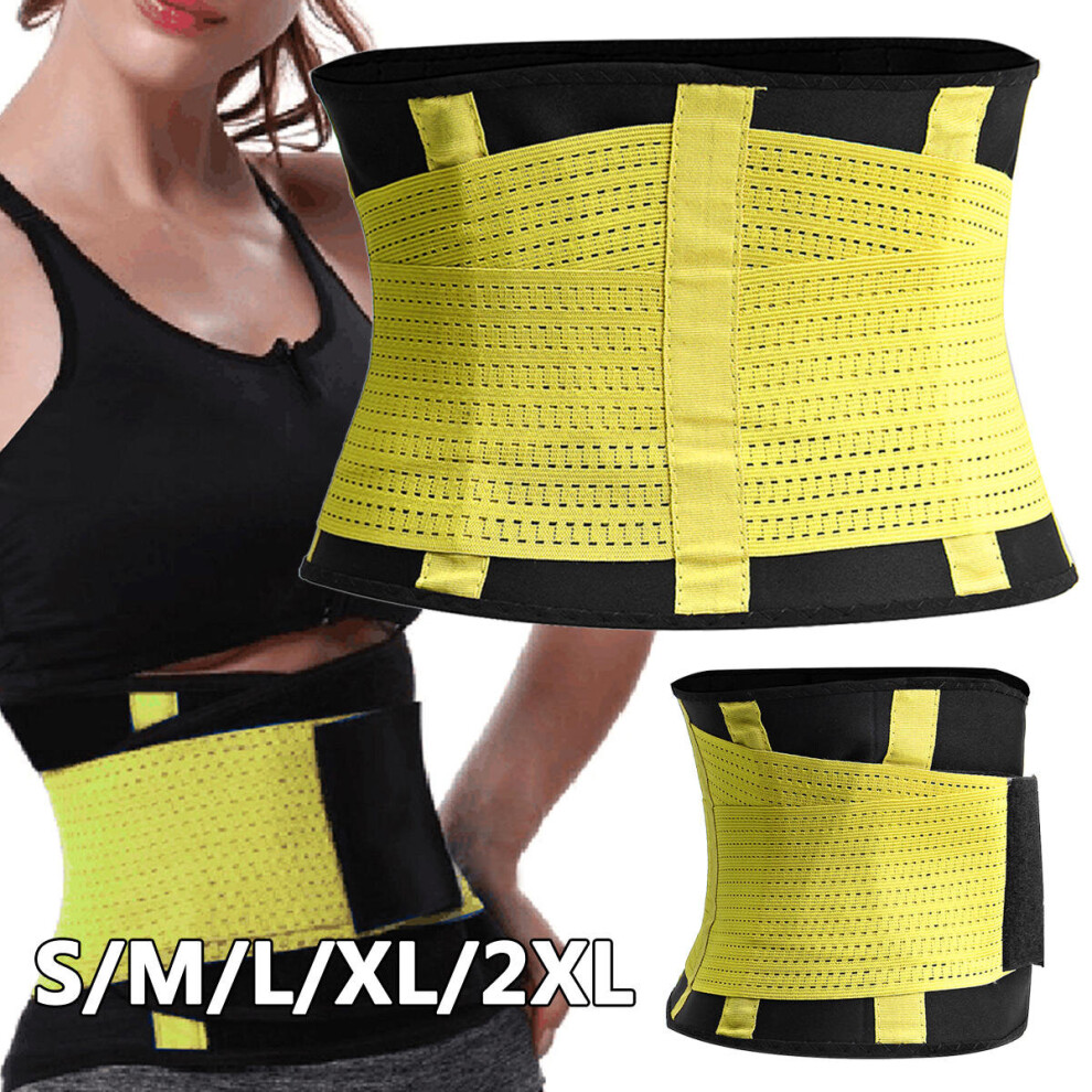 (XL) Women Waist Body Shape Tummy Cincher Control Trimmer Belt