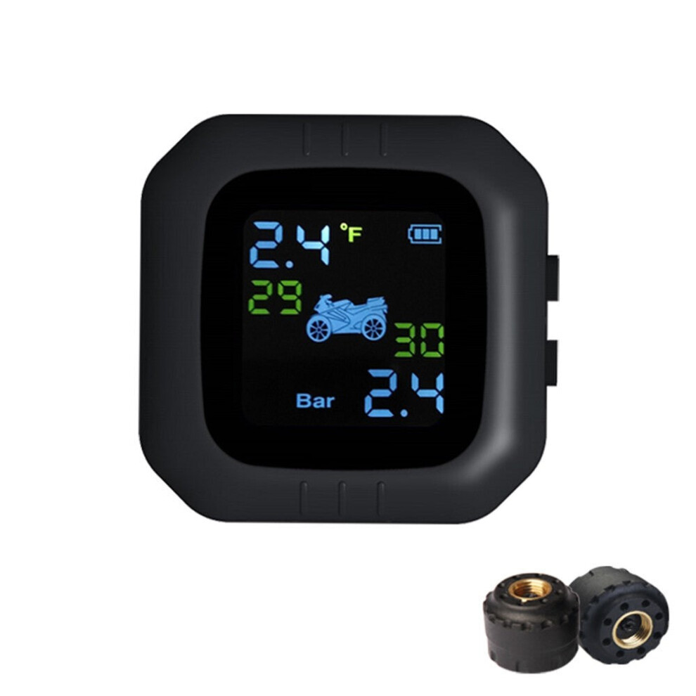 Moto Waterproof Cordless TPMS Motorcycle Tire Pressure Monitoring System