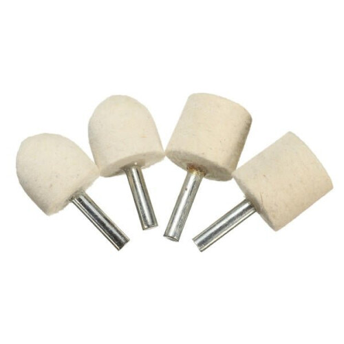 4pcs Wool Polishing Buffing Wheel For Final Polishing Process Working Tool 1