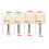 4pcs Wool Polishing Buffing Wheel For Final Polishing Process Working Tool 8