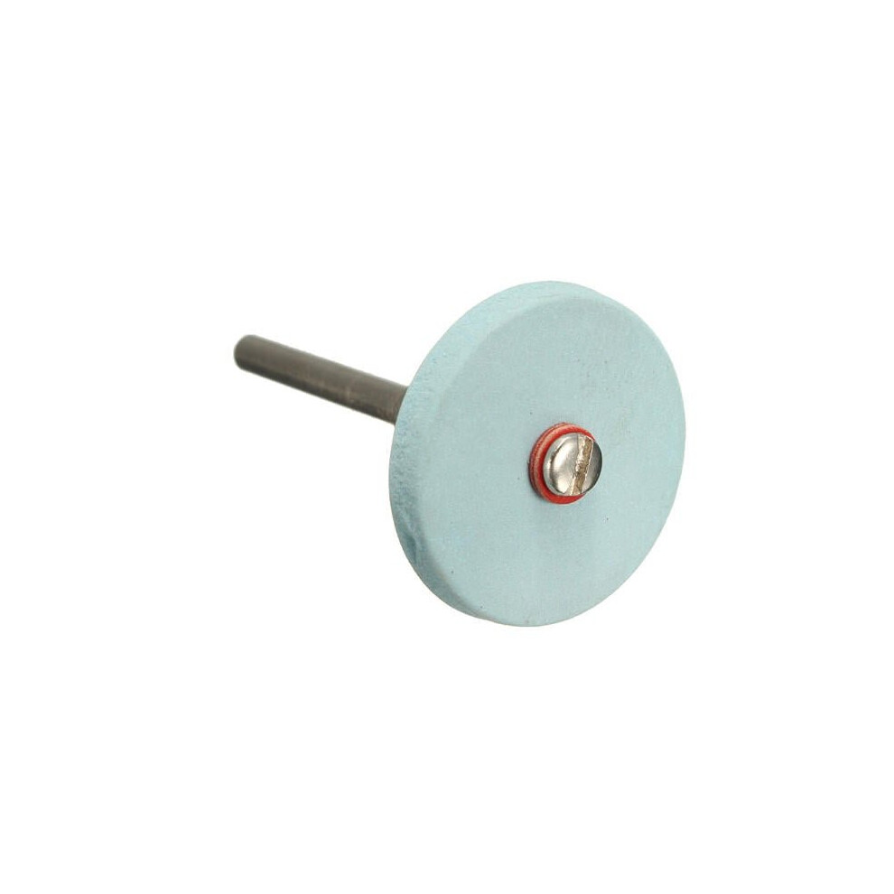 (Blue) 3Mm Shank 22Mm 240/320/600 Grit Electric Grinding Wheel Flexible Polishing Wheel 3654657569082