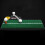 Golf Training Portable Hitting Pad with Auto Ball Return Function 6