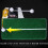 Golf Training Portable Hitting Pad with Auto Ball Return Function 7