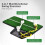 Golf Training Portable Hitting Pad with Auto Ball Return Function 9